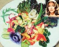 Одно из любимых блюд Мадонны — витаминный салат «Букетиер»