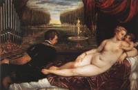 Тициан "Венера с органистом и Купидоном"